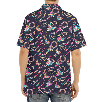 Native American Dream Catcher Print Aloha Shirt