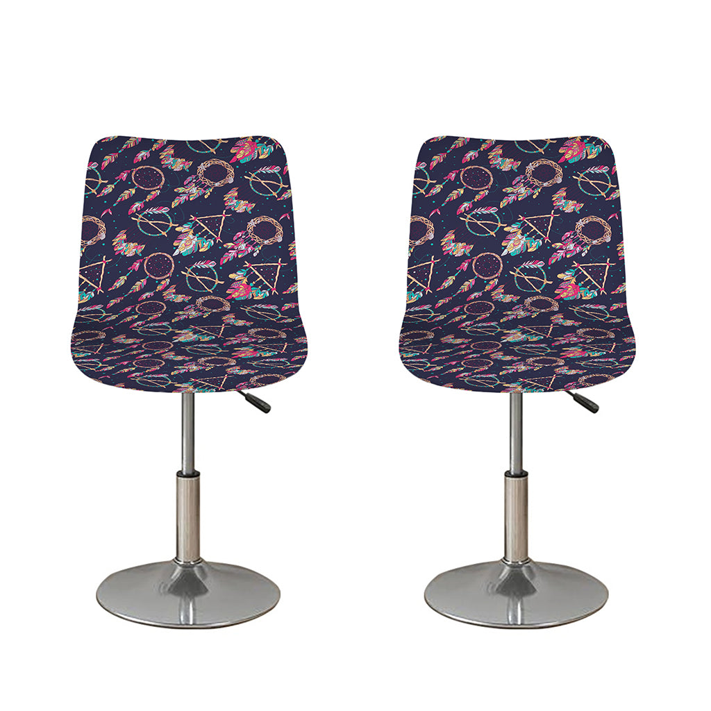 Native American Dream Catcher Print Bar Stool Covers