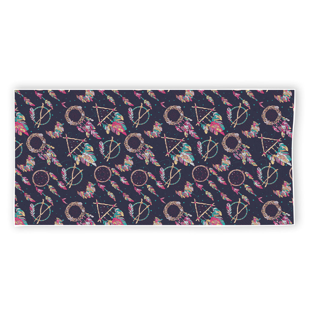 Native American Dream Catcher Print Beach Towel