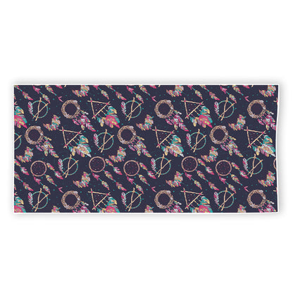 Native American Dream Catcher Print Beach Towel