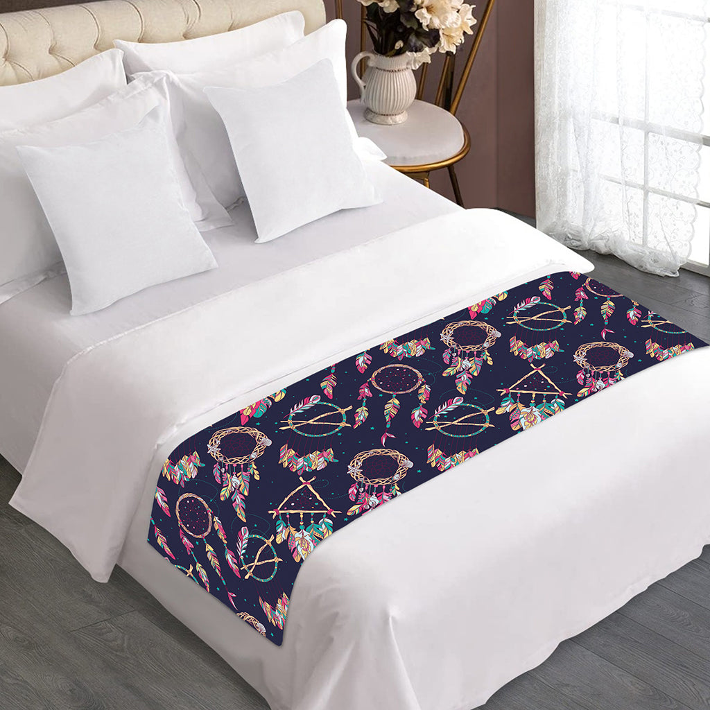 Native American Dream Catcher Print Bed Runner