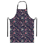 Native American Dream Catcher Print Bib Apron With Pocket