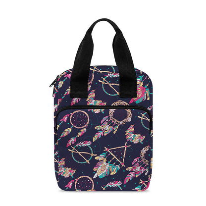 Native American Dream Catcher Print Bible Tote Bag