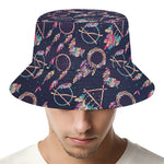 Native American Dream Catcher Print Bucket Hat