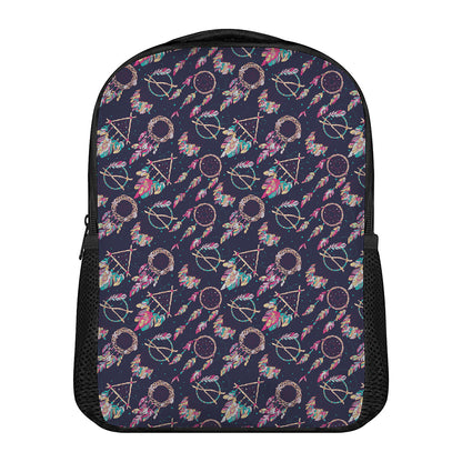 Native American Dream Catcher Print Casual Backpack
