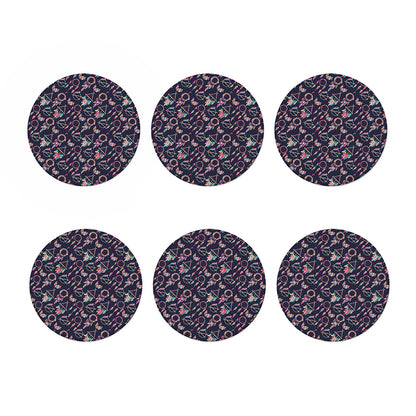 Native American Dream Catcher Print Coaster Set