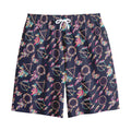 Native American Dream Catcher Print Cotton Shorts