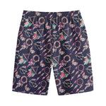 Native American Dream Catcher Print Cotton Shorts