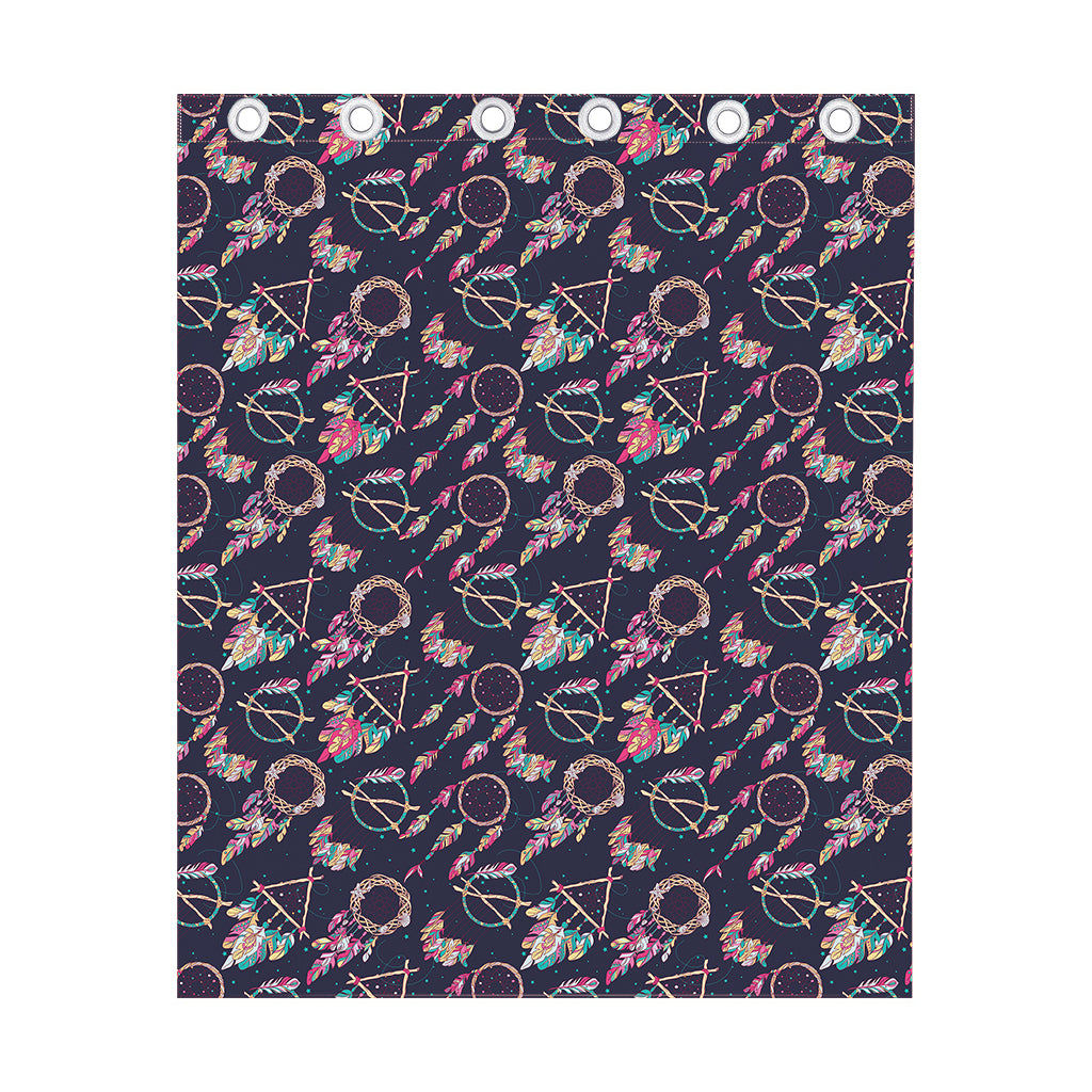 Native American Dream Catcher Print Curtain