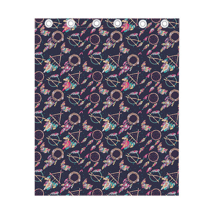 Native American Dream Catcher Print Curtain
