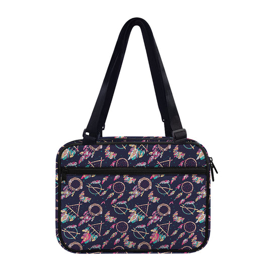 Native American Dream Catcher Print Double Strap Bible Bag