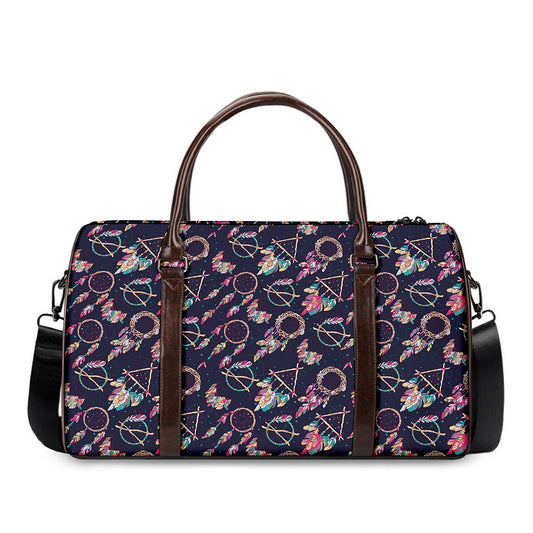 Native American Dream Catcher Print Duffle Bag