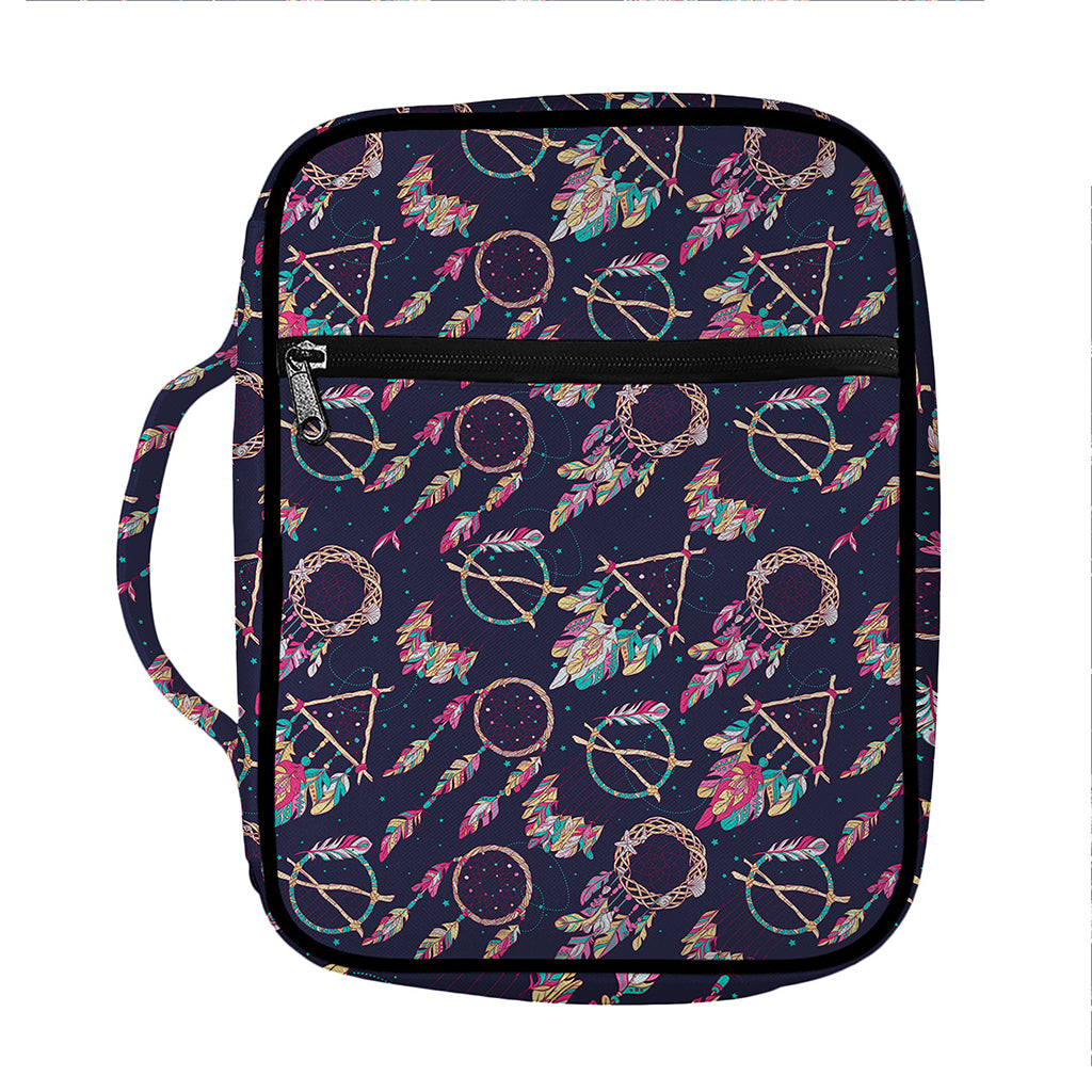 Native American Dream Catcher Print Front Pocket Bible Bag