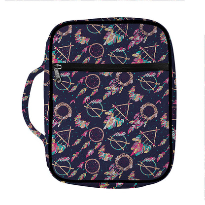 Native American Dream Catcher Print Front Pocket Bible Bag