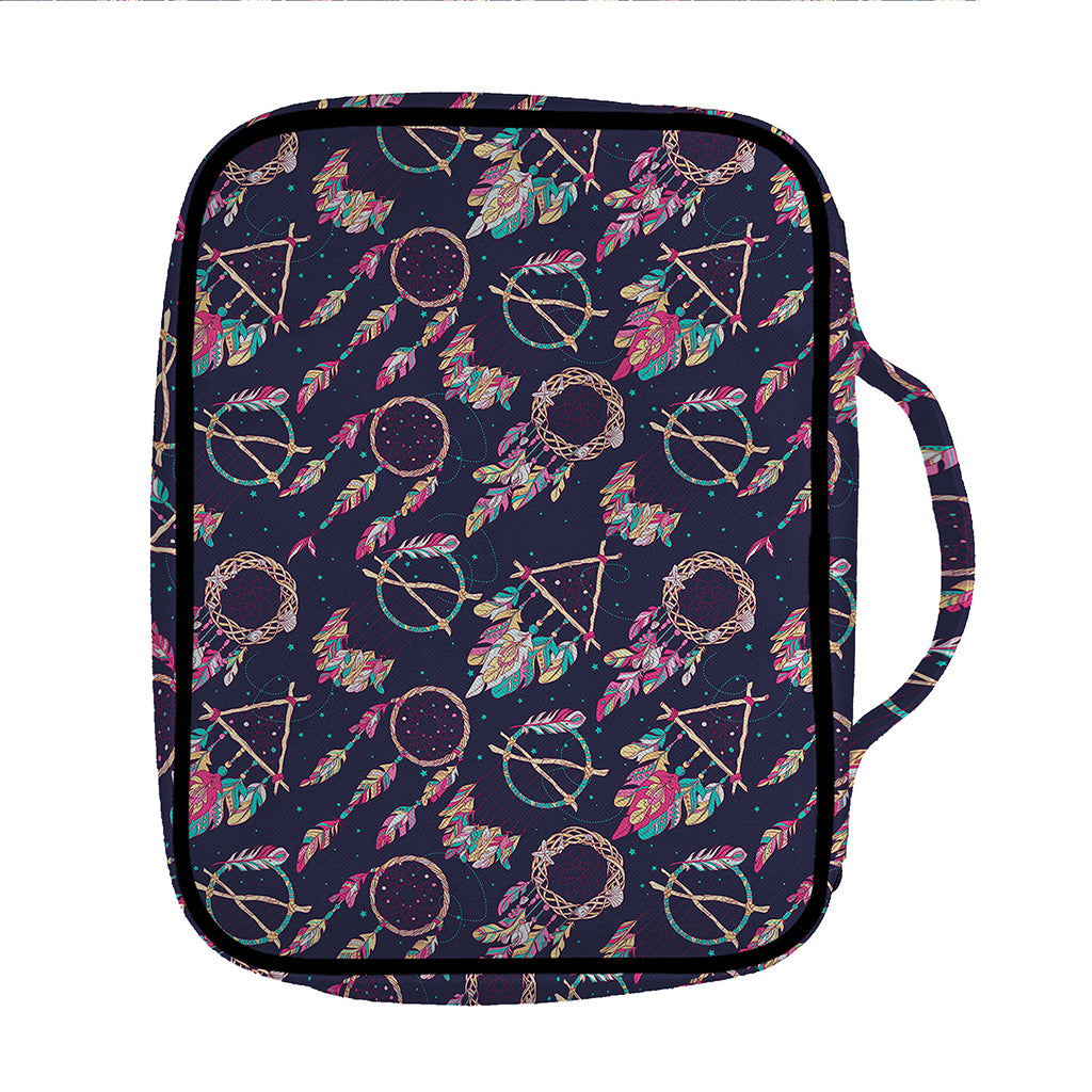 Native American Dream Catcher Print Front Pocket Bible Bag