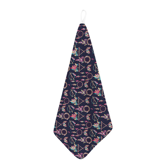 Native American Dream Catcher Print Hand Towel