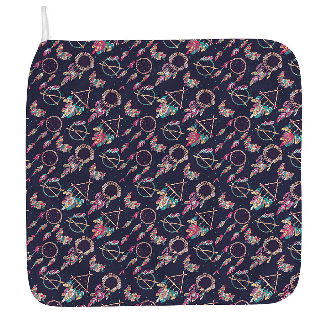 Native American Dream Catcher Print Hand Towel