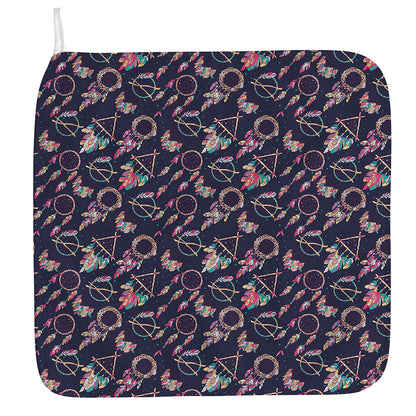 Native American Dream Catcher Print Hand Towel