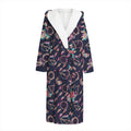 Native American Dream Catcher Print Hooded Bathrobe
