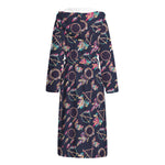 Native American Dream Catcher Print Hooded Bathrobe