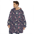 Native American Dream Catcher Print Hoodie Blanket