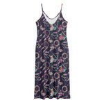Native American Dream Catcher Print Jersey Midi Cami Dress