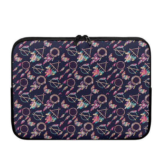 Native American Dream Catcher Print Laptop Sleeve