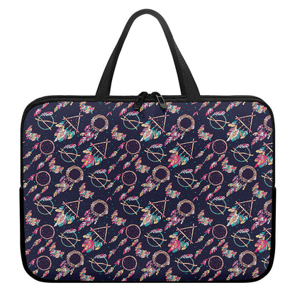Native American Dream Catcher Print Laptop Sleeve With Handle