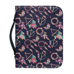 Native American Dream Catcher Print Leather Bible Cover