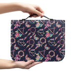 Native American Dream Catcher Print Leather Bible Cover