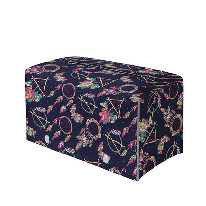 Native American Dream Catcher Print Leather Tissue Box Cover