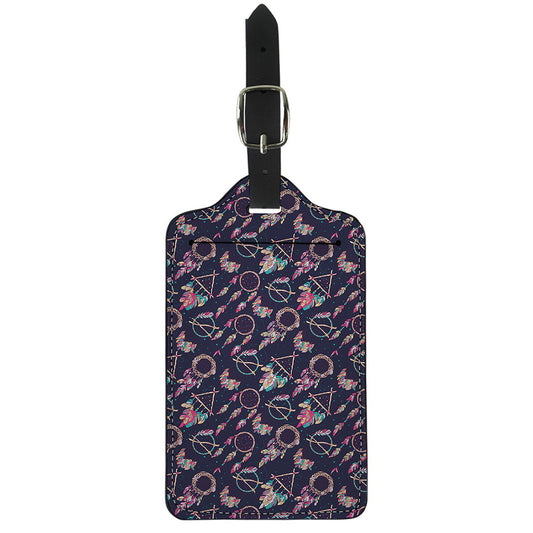 Native American Dream Catcher Print Luggage Tag