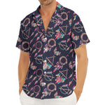 Native American Dream Catcher Print Men's Deep V-Neck Shirt
