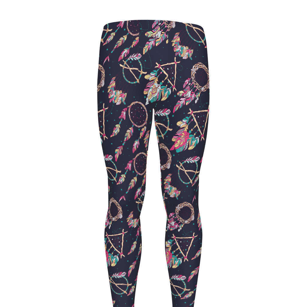 Native American Dream Catcher Print Men's leggings