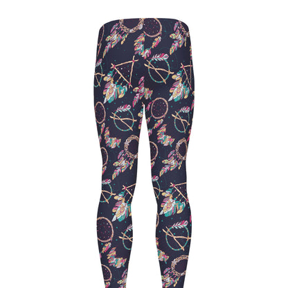 Native American Dream Catcher Print Men's leggings