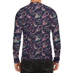 Native American Dream Catcher Print Men's Long Sleeve Rash Guard
