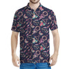 Native American Dream Catcher Print Men's Polo Shirt