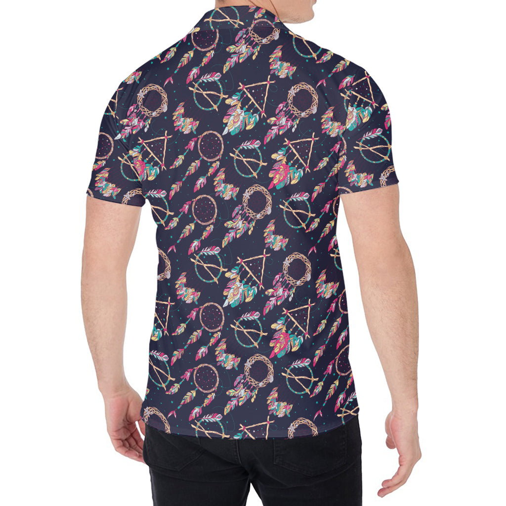 Native American Dream Catcher Print Men's Shirt