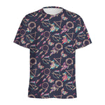 Native American Dream Catcher Print Men's Sports T-Shirt