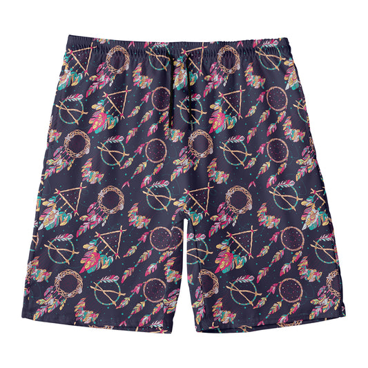 Native American Dream Catcher Print Men's Swim Trunks