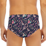 Native American Dream Catcher Print Men's Triangle Swim Briefs