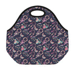 Native American Dream Catcher Print Neoprene Lunch Bag