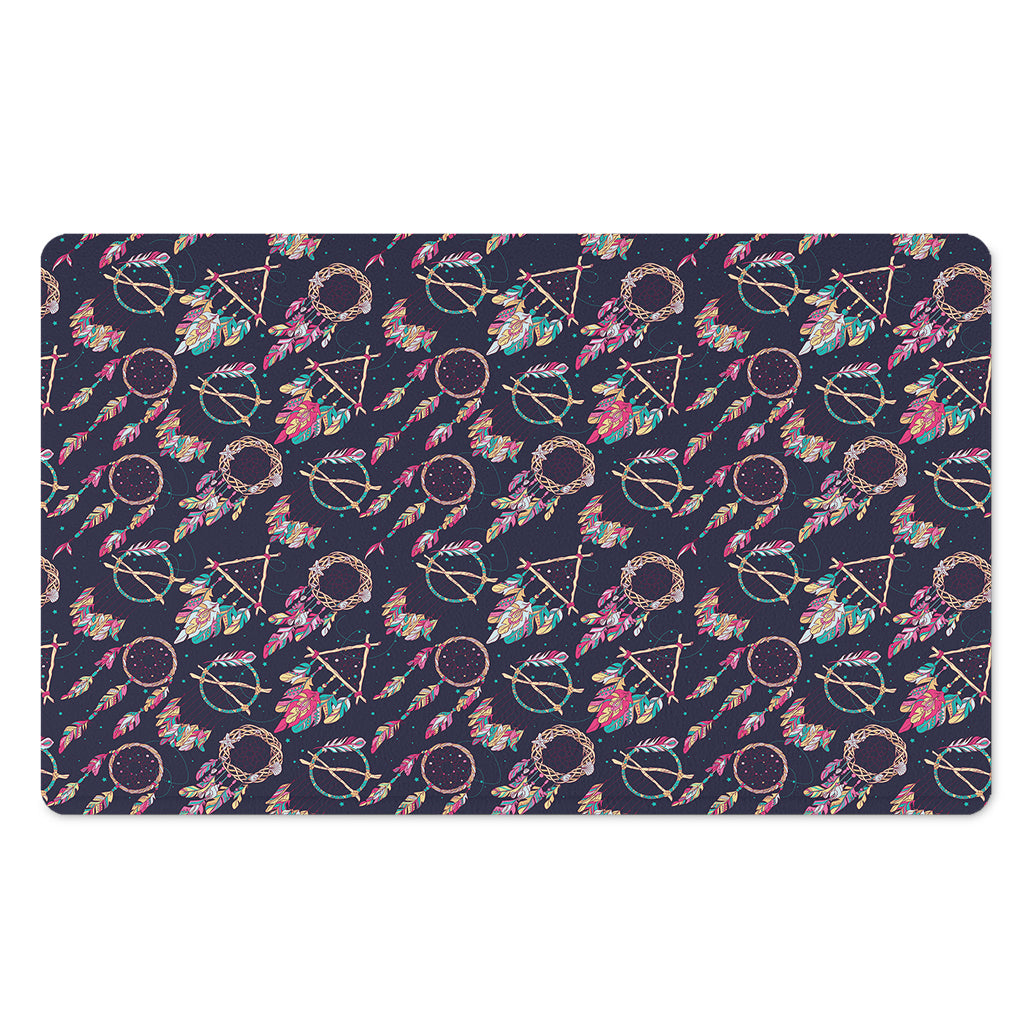 Native American Dream Catcher Print Polyester Doormat