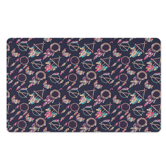 Native American Dream Catcher Print Polyester Doormat