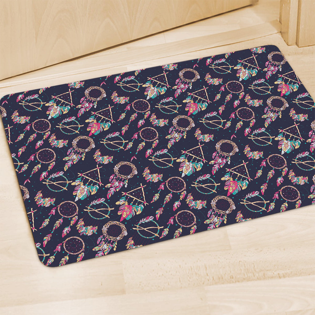 Native American Dream Catcher Print Polyester Doormat