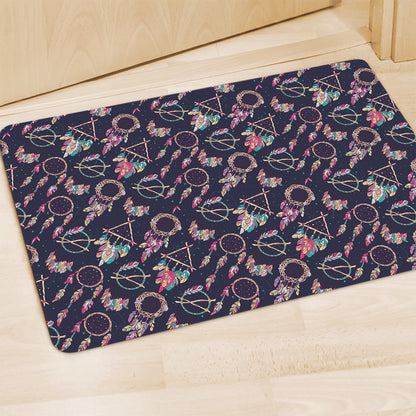 Native American Dream Catcher Print Polyester Doormat