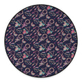 Native American Dream Catcher Print Round Floor Mat