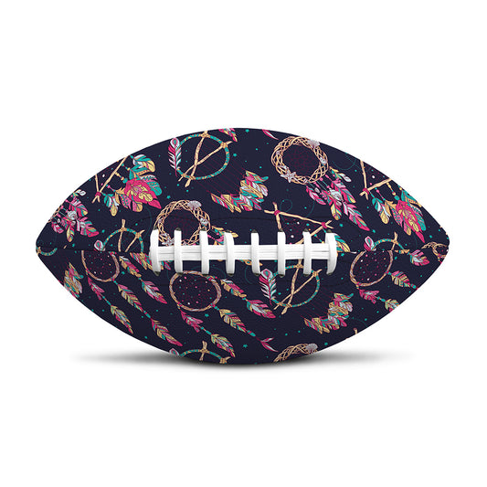 Native American Dream Catcher Print Rugby Ball