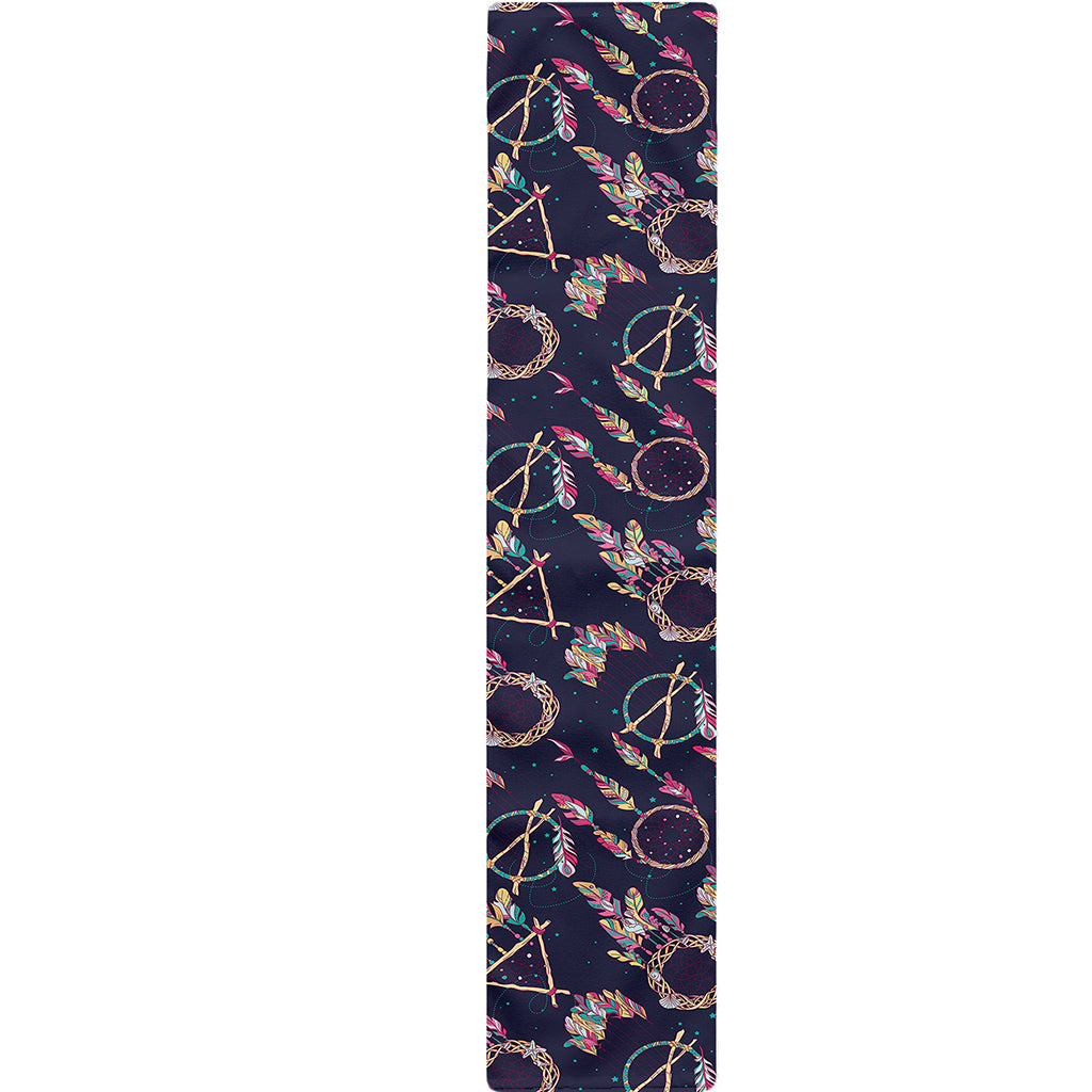 Native American Dream Catcher Print Table Runner