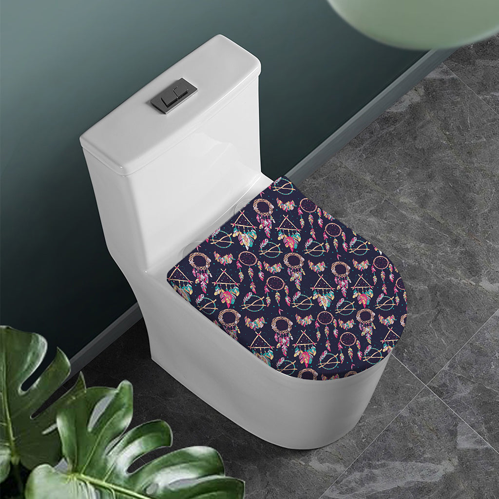 Native American Dream Catcher Print Toilet Lid Cover